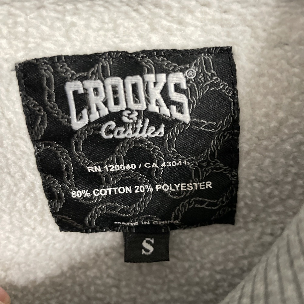 Crooks And Castles Varsity Jacket Button Up Size Small - Picture 3 of 5
